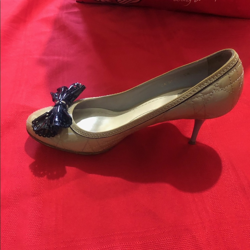 Christian Dior Beige Pump Shoes